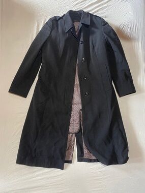 Women's All Weather Wool Coat Size 69/36 Tall By Canadian Sportswear Co.